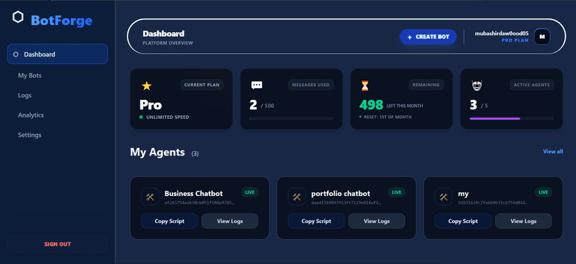 AI Chat-bot Builder